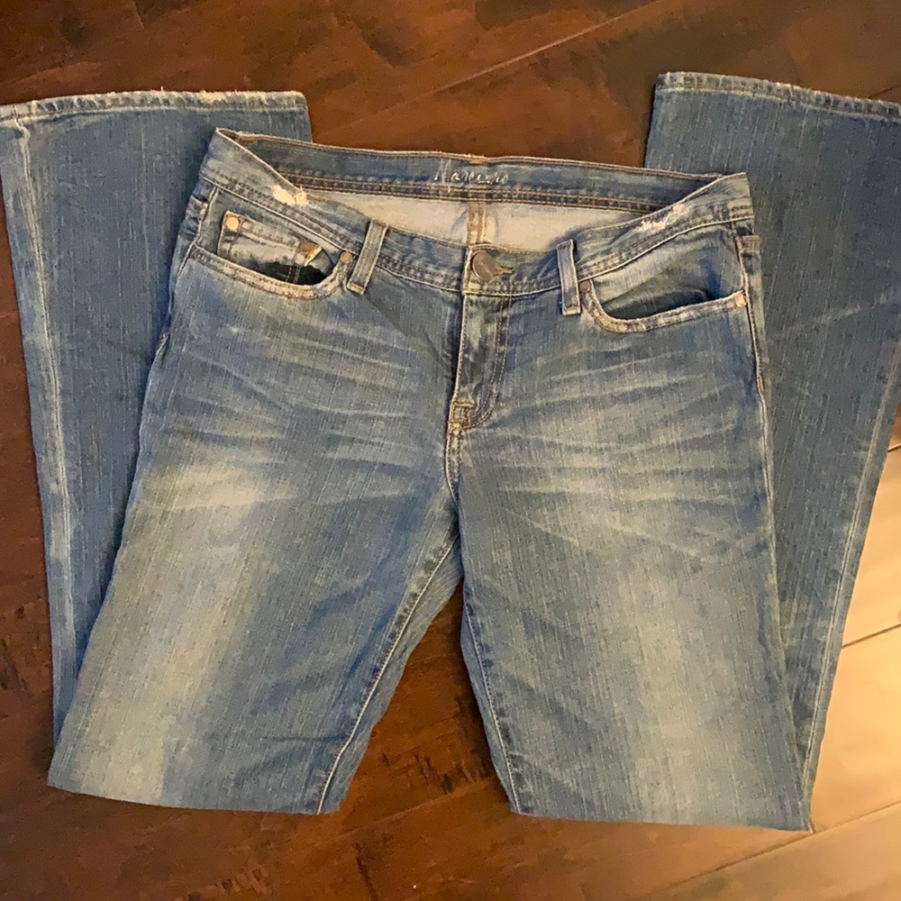 Maracano jeans gently worn. Flare leg size 30